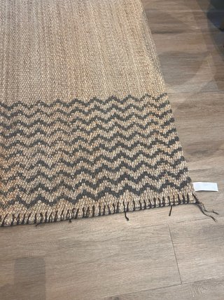 Alfombra Yute Zigzag 2,25 x 1,58 m