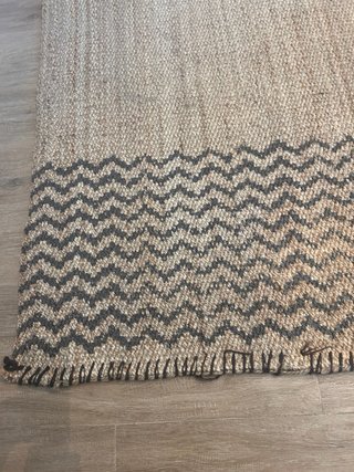 Alfombra Yute Zigzag 2,25 x 1,58 m