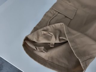 Pantaloncini cargo Stone Island in beige taglia L