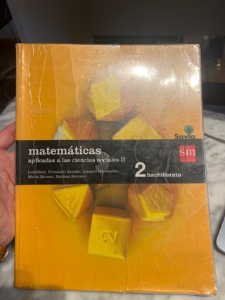 Matemáticas aplicadas a las ciencias sociales I...