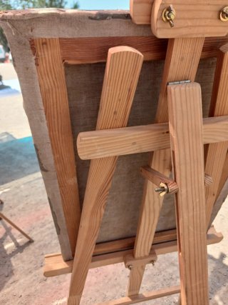 Cuadro al óleo antiguo