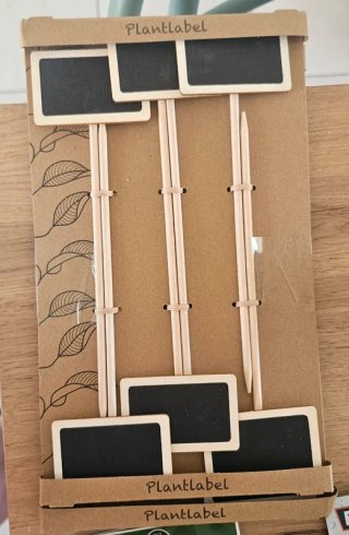 Etichette per piante da giardino