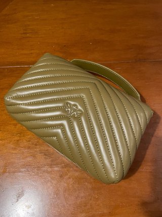 Borsa Pinko Love One Classic Verde Oliva Nuova