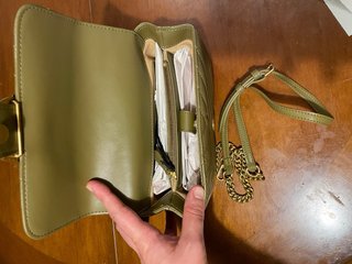 Borsa Pinko Love One Classic Verde Oliva Nuova