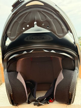 Casco modular moto negro mate. Homologado. TallaXS