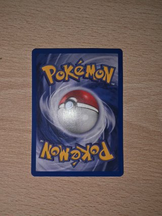 Gengar Holo Fósil 1ª Edición con error holo bleed