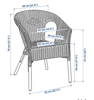 Silla Ratán / Bambú Ikea