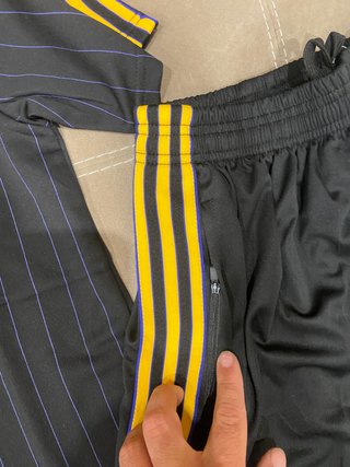 Completo Adidas Uomo Nero/Oro Taglia S