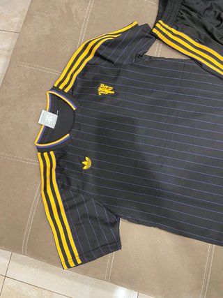Completo Adidas Uomo Nero/Oro Taglia S