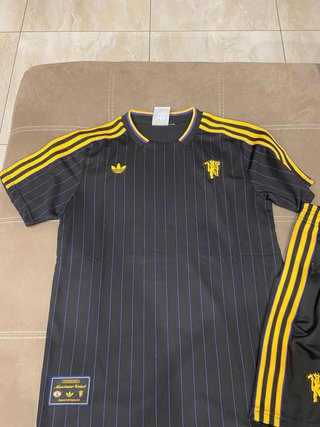 Completo Adidas Uomo Nero/Oro Taglia S
