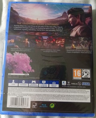 Shenmue III Ed. Kickstarter PS4 (Precintado)