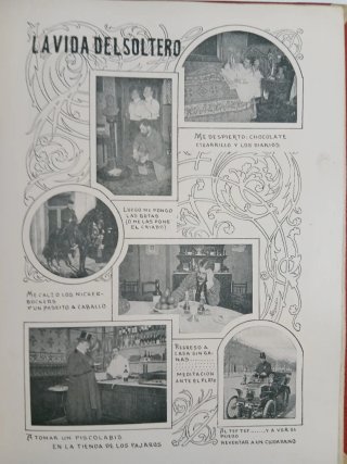 Antigua revista Blanco y Negro. Año 1903