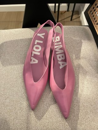 Zapatos Bimba y Lola Talla 39 Rosa