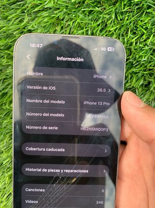 iPhone 13 Pro 128 GB Gris Grafito