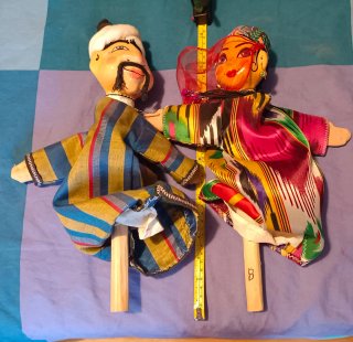 Pareja Marionetas Árabes