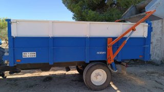 Remolque agrícola bañera