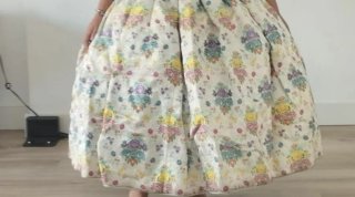 Traje de Festera Infantil Multicolor