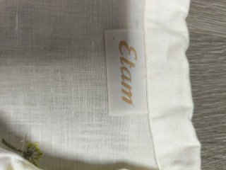 Vestido Etam blanco sin estrenar