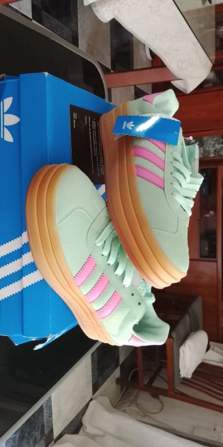 Adidas Gazelle Verde y Rosa