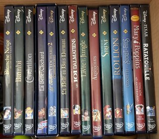 DVDs Disney en francés