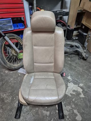 Asientos BMW E46 Coupe Cuero Beige