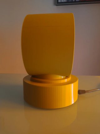 Lampada di Design "Solar rays" in stampa 3D