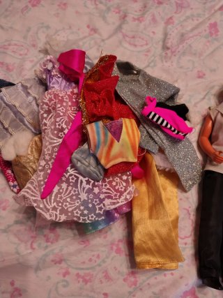 Lote Barbie e Ken Abbigliamento Anni '80