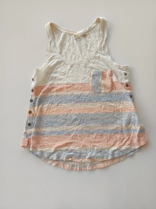 Camiseta Roxy Tiras Talla XS Rayas