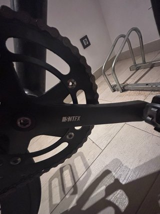 Bicicleta Fixie Negra modelo Raval año 2025