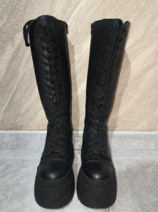 Botas Buffalo Gospher Lace Up Hi Talla 39