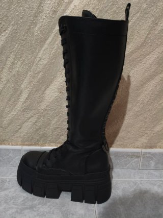 Botas Buffalo Gospher Lace Up Hi Talla 39