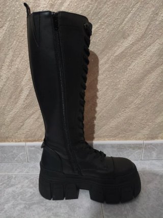 Botas Buffalo Gospher Lace Up Hi Talla 39
