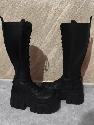 Botas Buffalo Gospher Lace Up Hi Talla 39