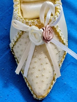Soporte para anillos zapato tacón