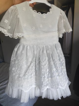 Vestido comunión/boda niña talla 4