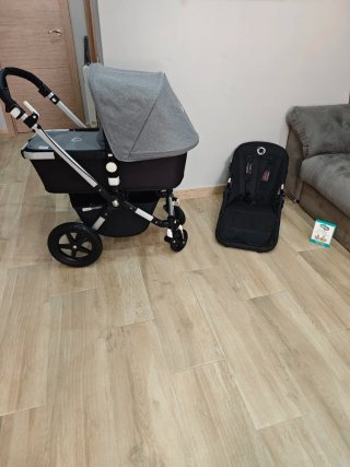 Bugaboo Cameleon 3 Negro Gris Melange
