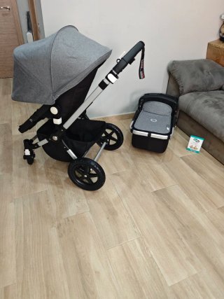Bugaboo Cameleon 3 Negro Gris Melange