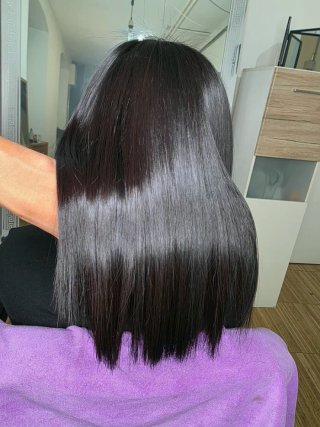 Retoque de color balayage/mechas