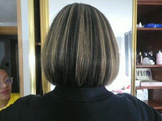 Retoque de color balayage/mechas