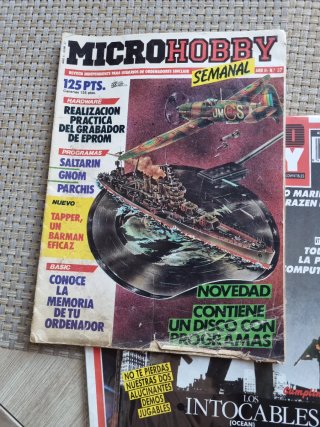 LOTE 3 REVISTAS MICROHOBBY