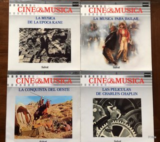 Lote Vinili Cinema & Musica Salvat