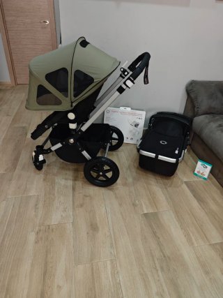 Bugaboo Cameleón 3 Negro/Verde Caqui