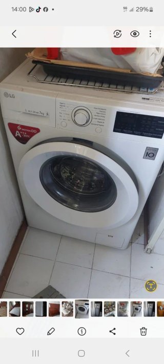 Lavadora LG Direct Drive 7kg