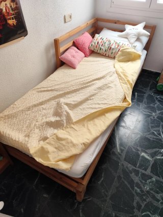 Cama nido Ikea madera maciza