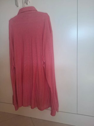 Camisa Cortefiel Hombre Manga Larga Rosa