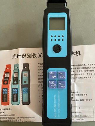 Identificador Fibra Óptica 4 en 1 VFL RJ45
