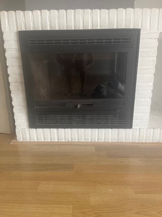 Chimenea empotrable con turbina