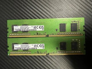 2x Samsung 8GB DDR4 RAM Módulos#A570E6