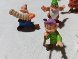 Lote 8 figuras Blancanieves Disney