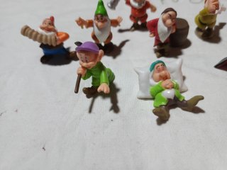 Lote 8 figuras Blancanieves Disney